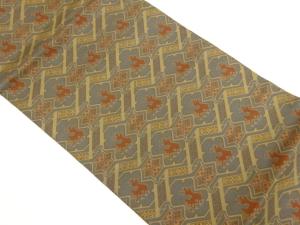 有栖川模様織出し名古屋帯